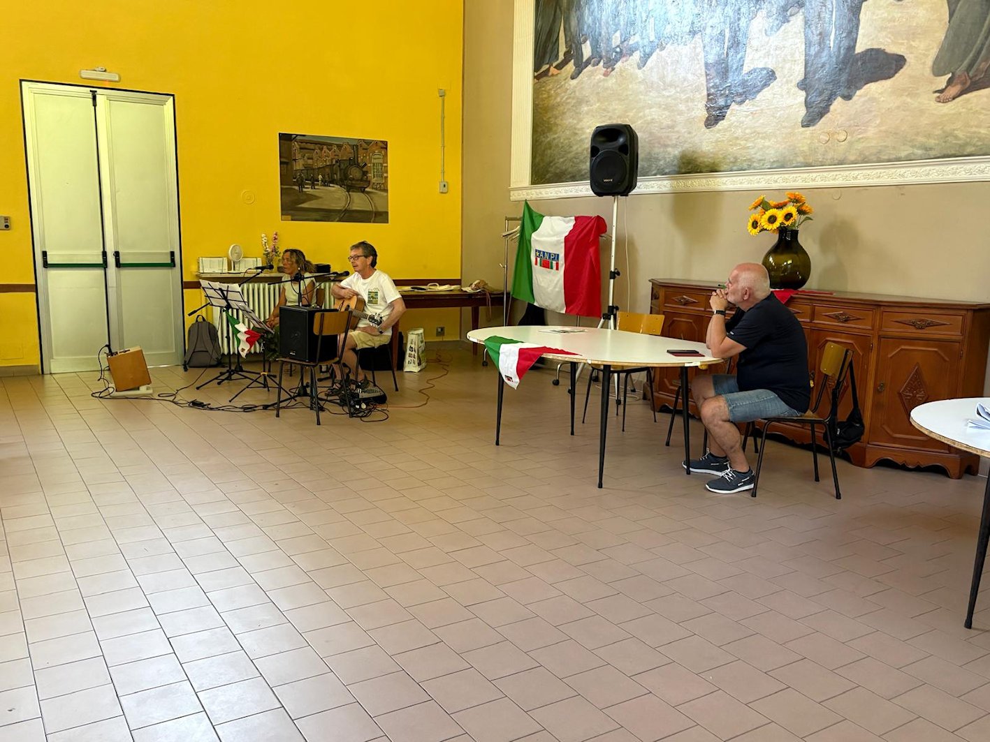 Letture e musica in sala